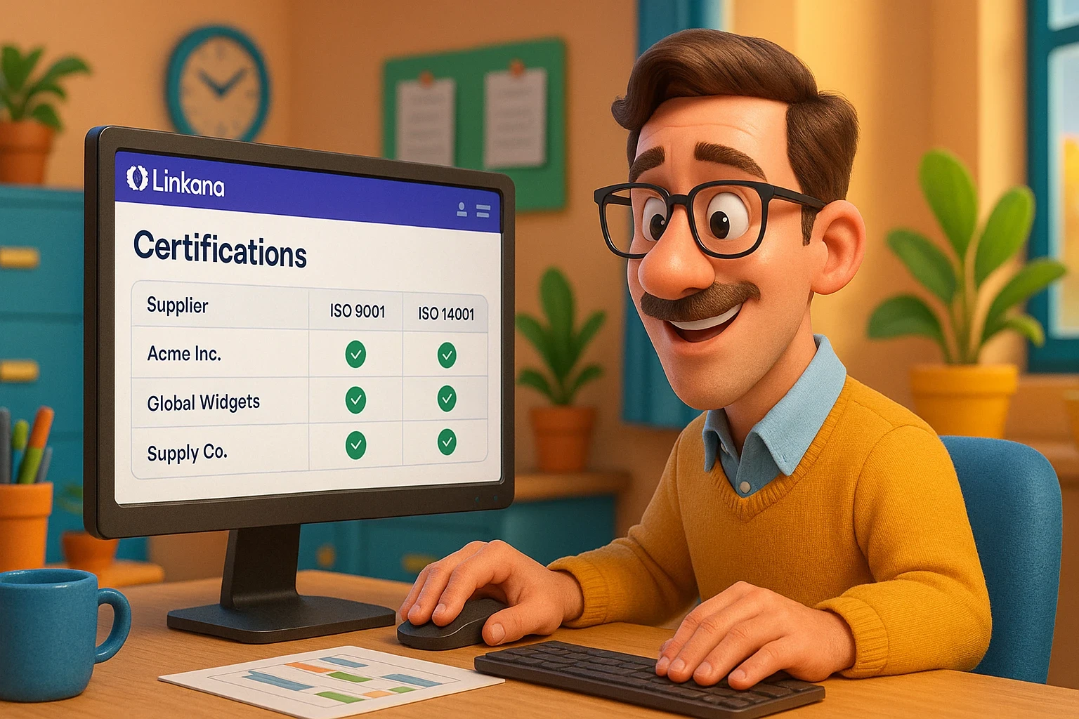 certificação de fornecedores