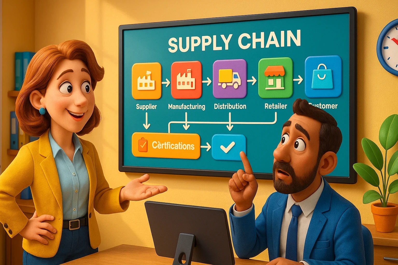 transformação digital na cadeia de suprimentos